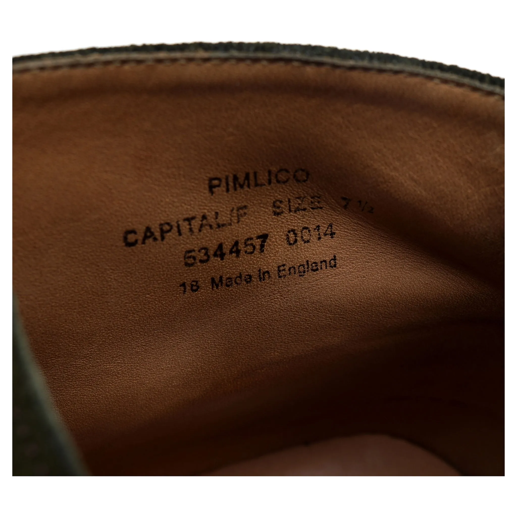 1880 'Pimlico' Dark Green Suede Chukka Boots UK 7.5 F