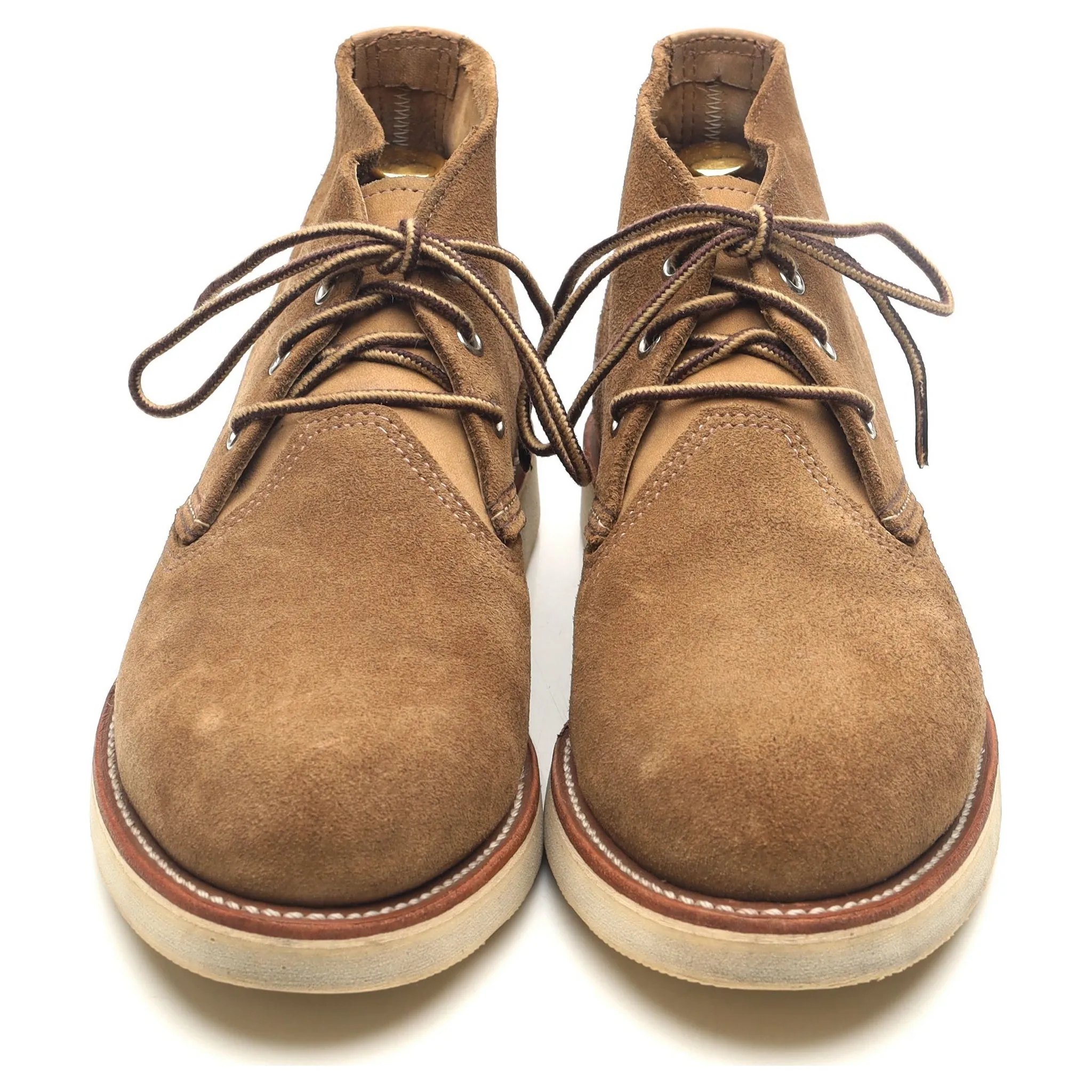 '3149' Olive Brown Suede Chukka Boots UK 9 US 10