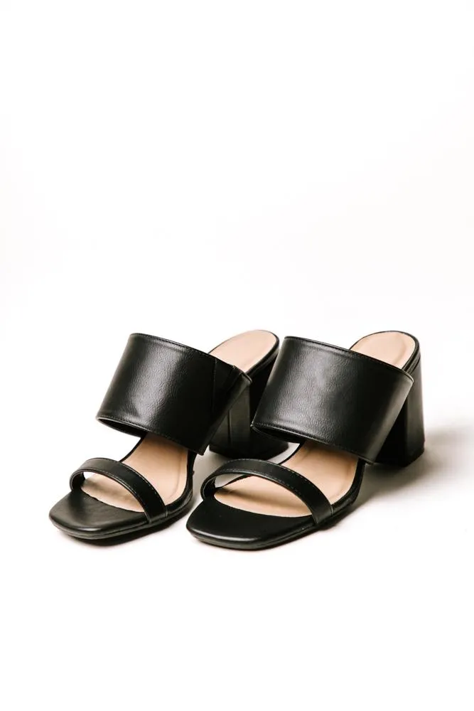 Adi Double Strap Heels