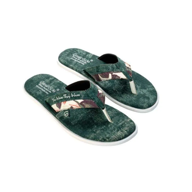 Amaron Green Sustainable and Vegan Flip Flops