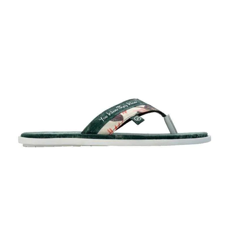 Amaron Green Sustainable and Vegan Flip Flops