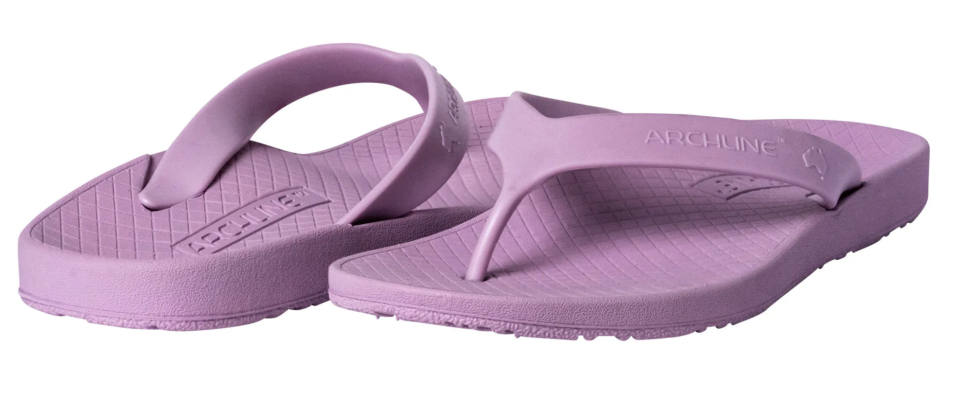 Archline Balance Orthotic Thongs - Lilac Purple