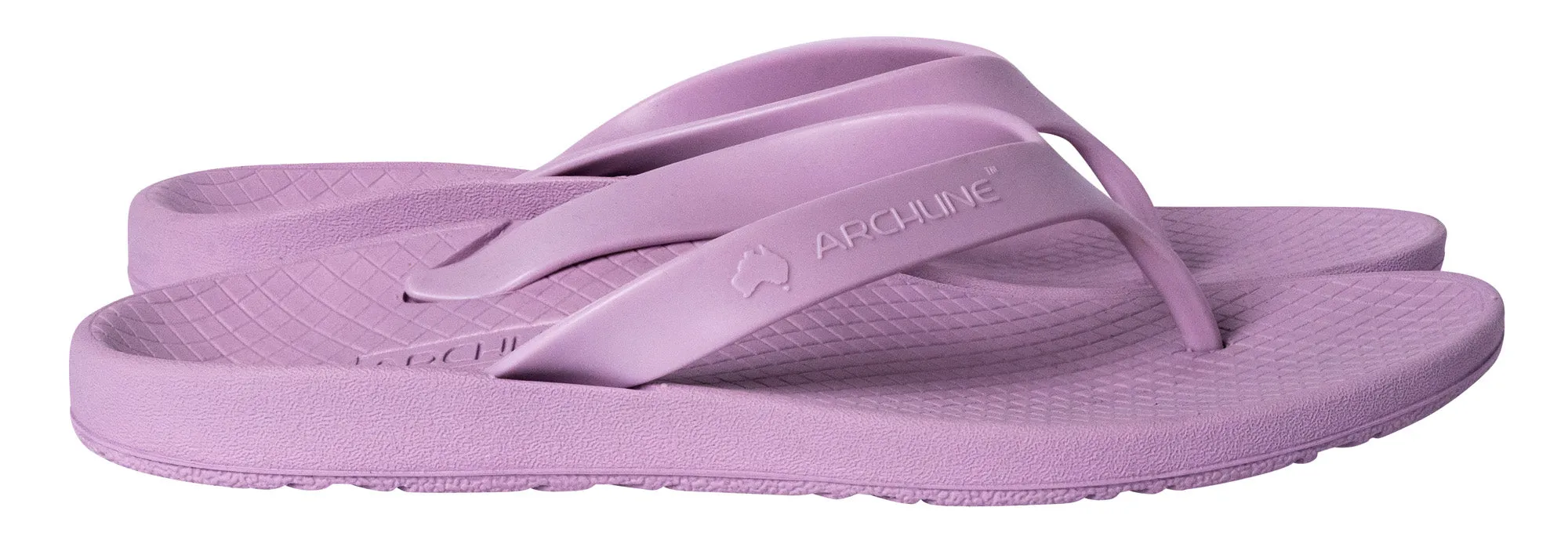 Archline Balance Orthotic Thongs - Lilac Purple