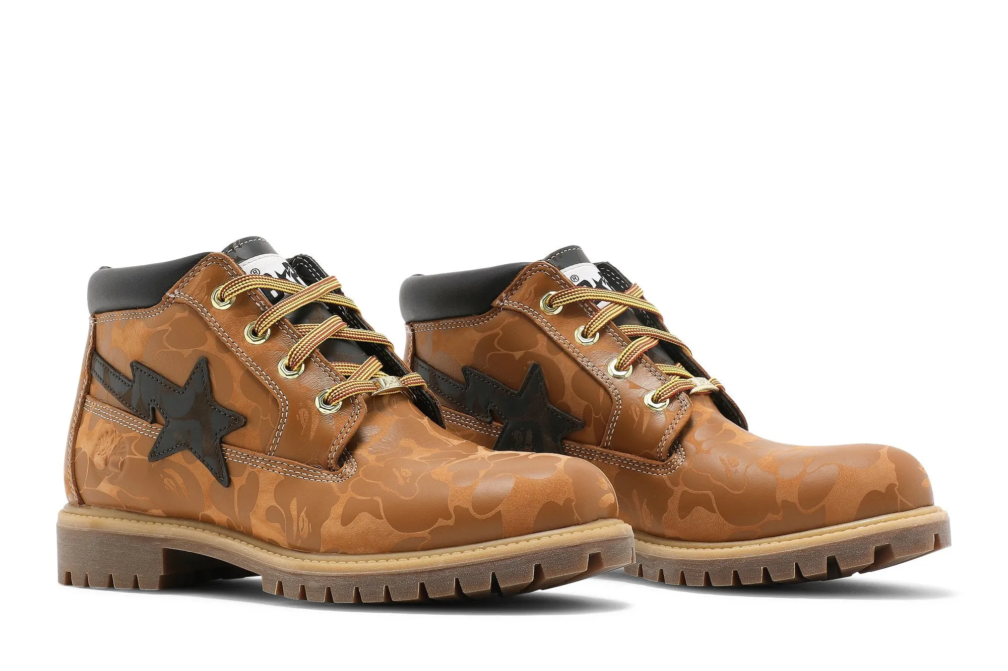 BAPE x Chukka Timberland Classic Boots, Brown