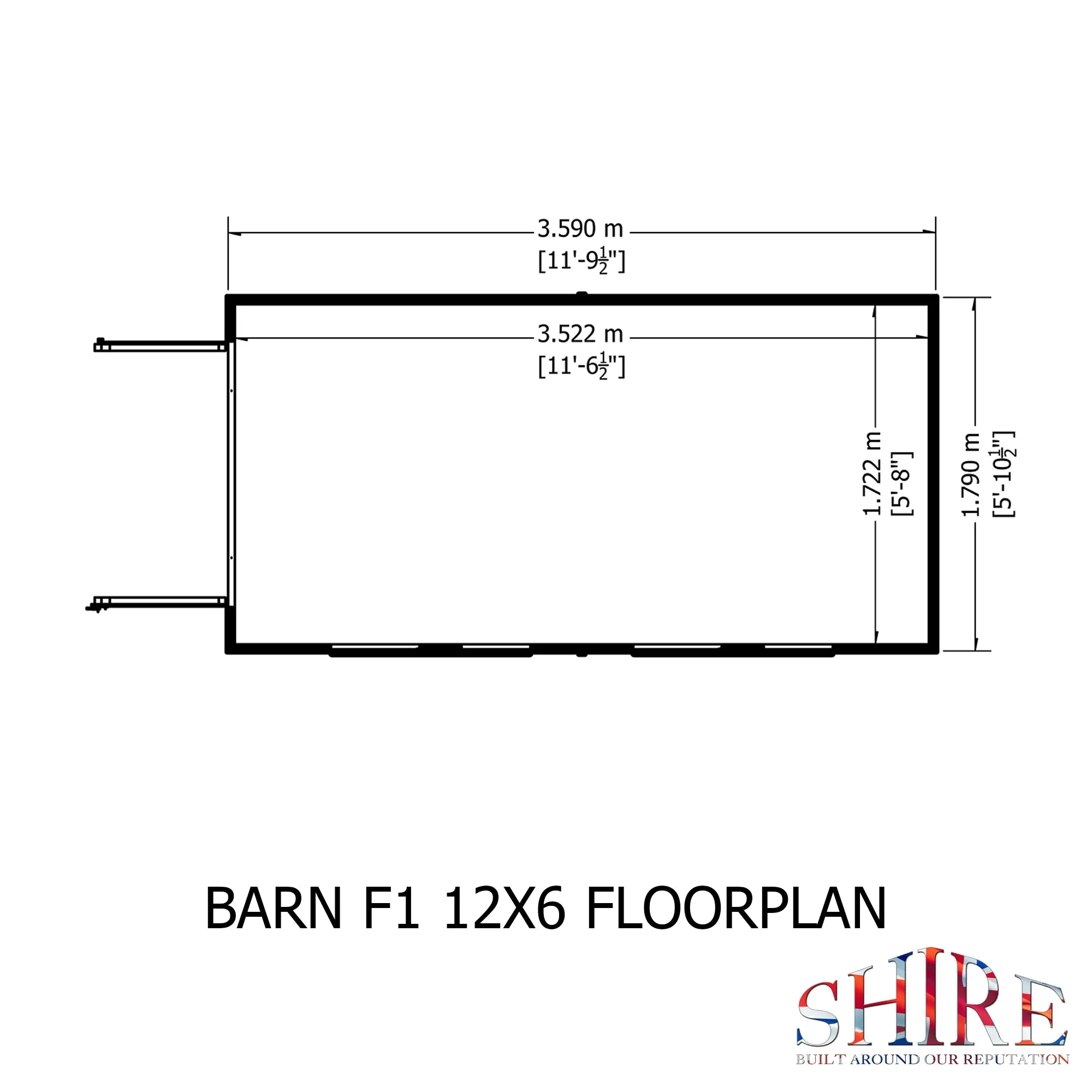 Barn Premium (12' x 6')