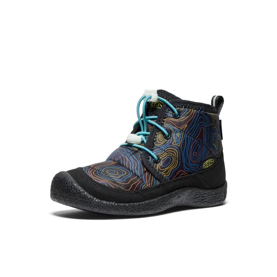 Big Kids' Howser II Waterproof Chukka  |  Black/Reef Waters