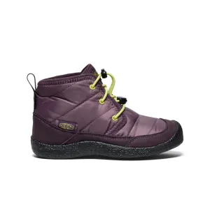 Big Kids' Howser II Waterproof Chukka  |  Plum Perfect/Daiquiri Green