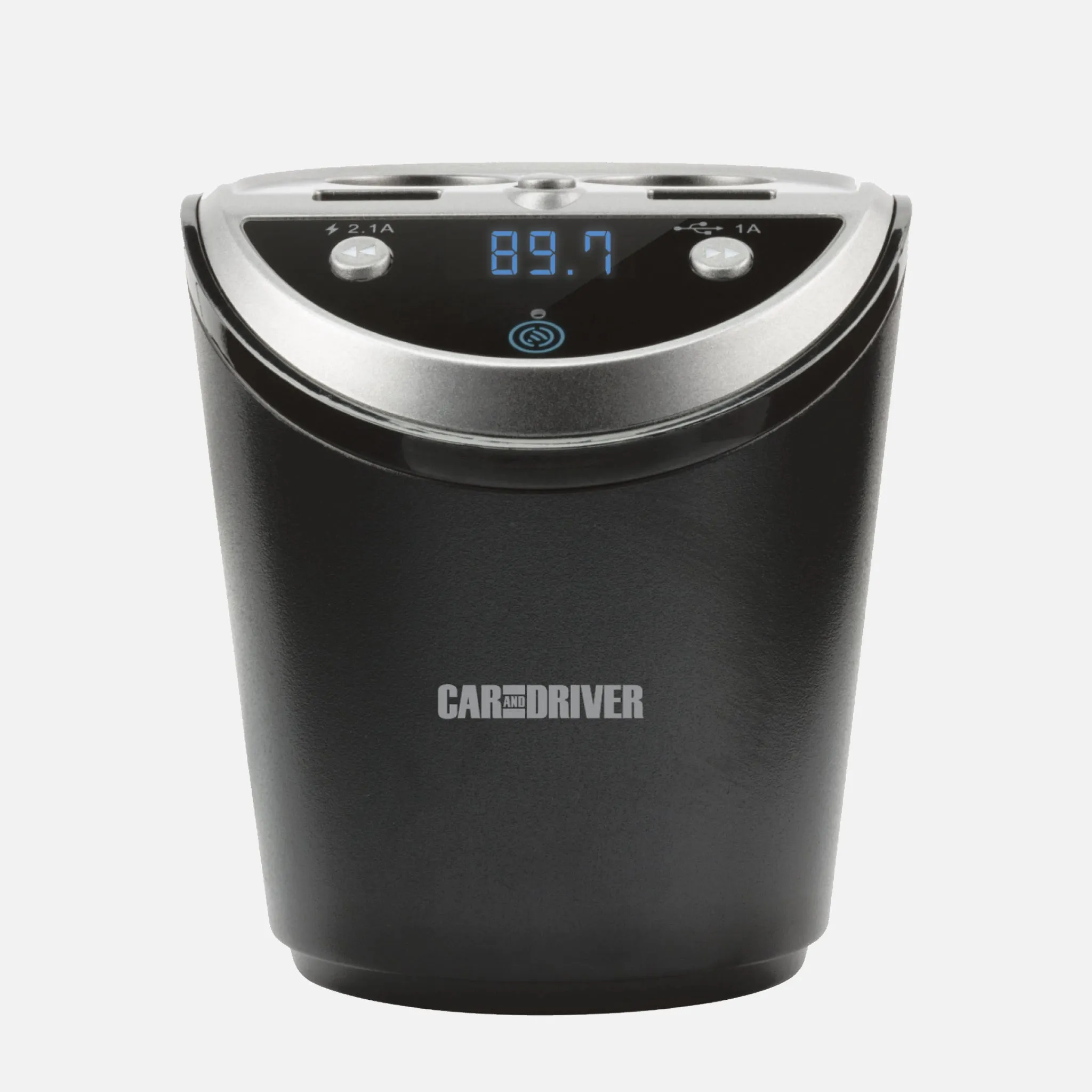 BLUETOOTH® POWER STATION FM TRANSMITTER & CAR CHARGER -CAR AND DRIVER 4057