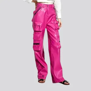 Boho high rise jean pants for women