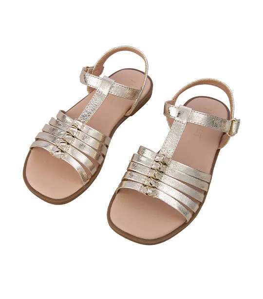 Briley Kids Sandals for Girls - Gold