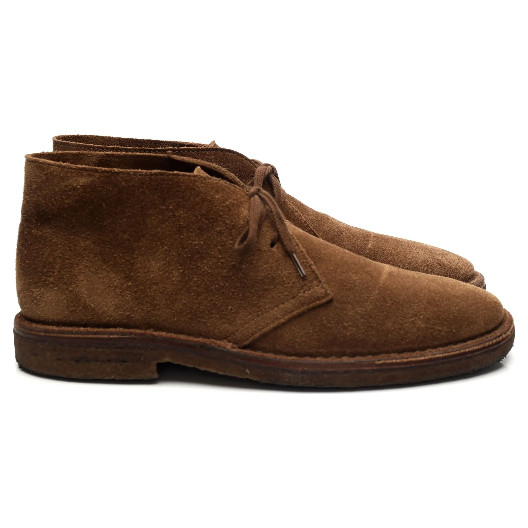 'Clifford' Brown Suede Chukka Boots UK 9.5