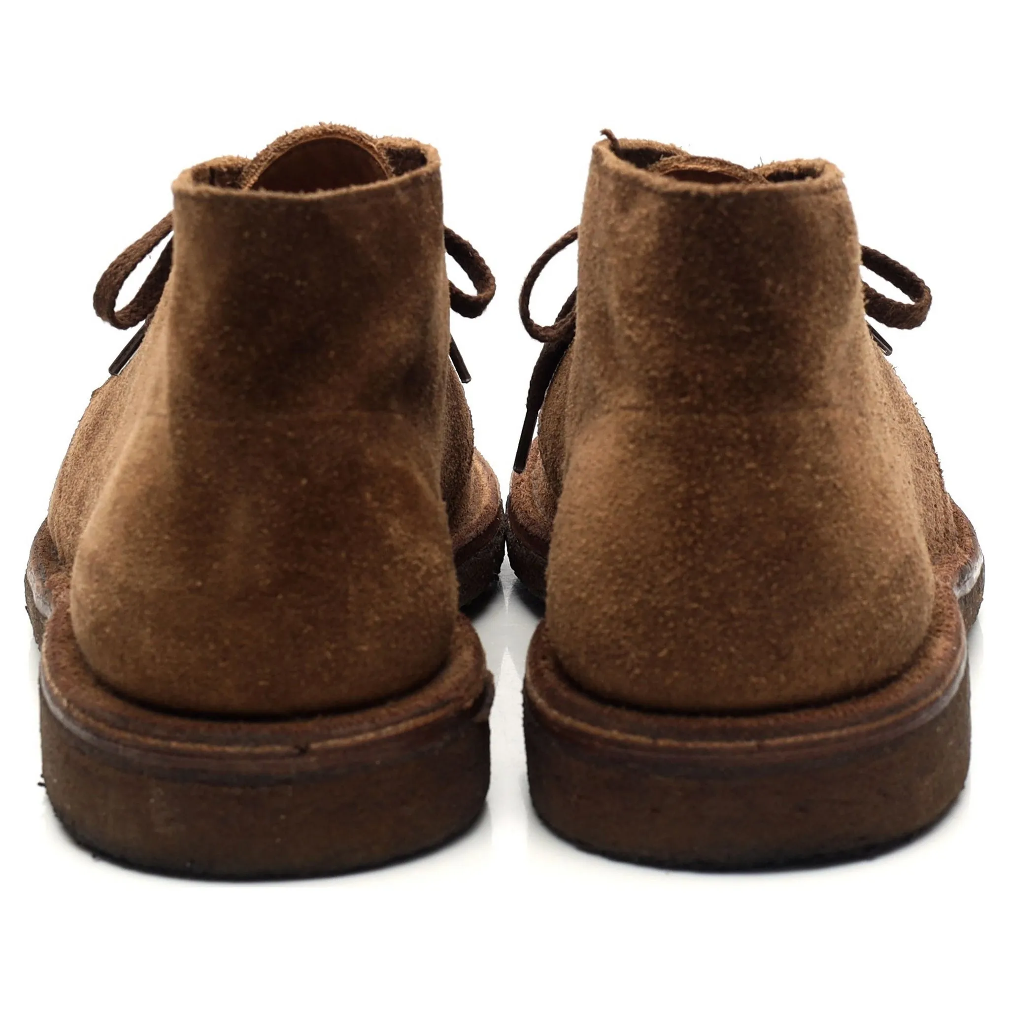 'Clifford' Brown Suede Chukka Boots UK 9.5