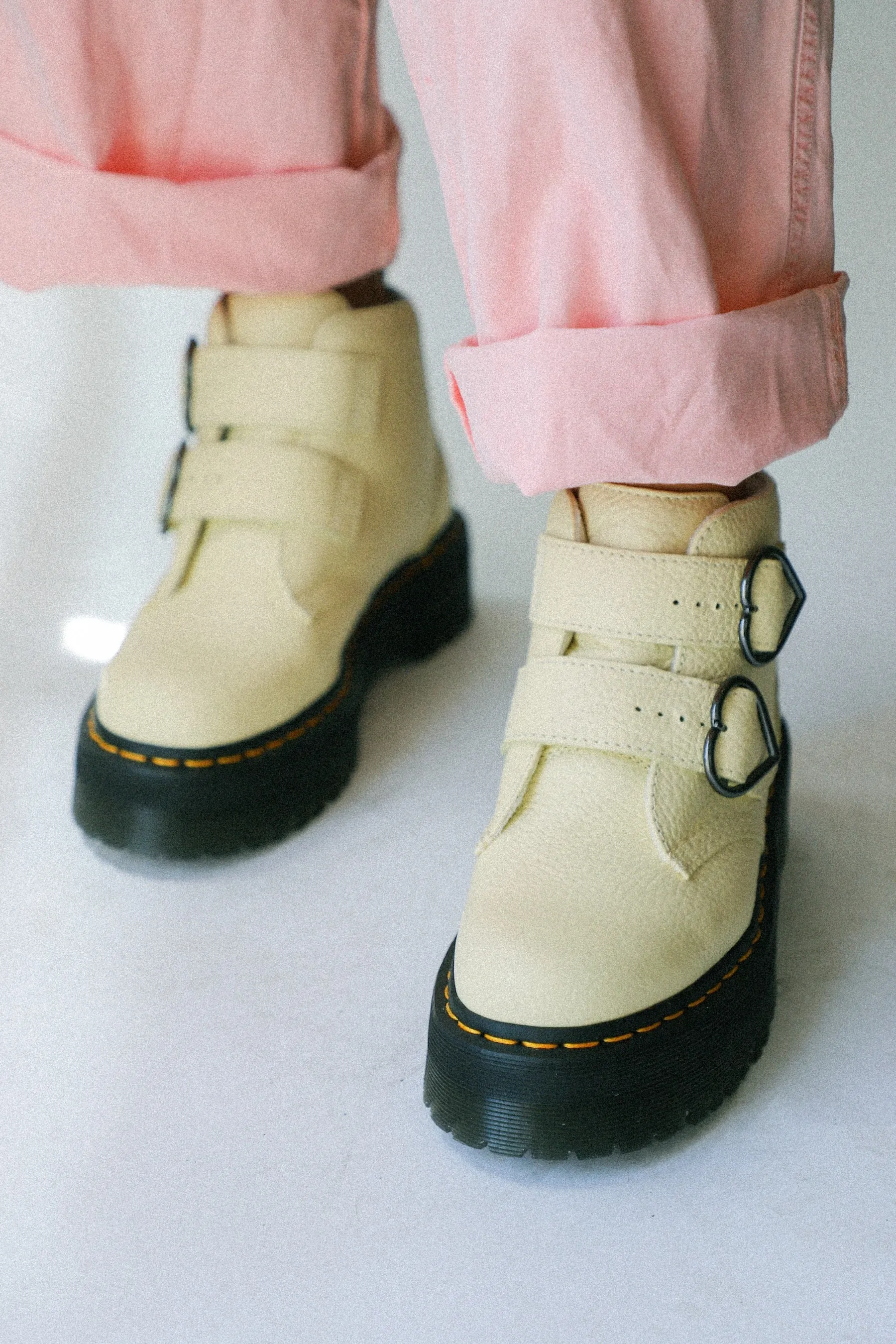 Cream Devon Heart Boot