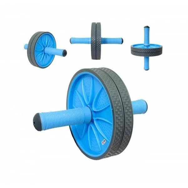 Double Abdominal Exercise Wheel Ab Roller