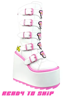 DUNE MY MELODY PLATFORM BOOTS