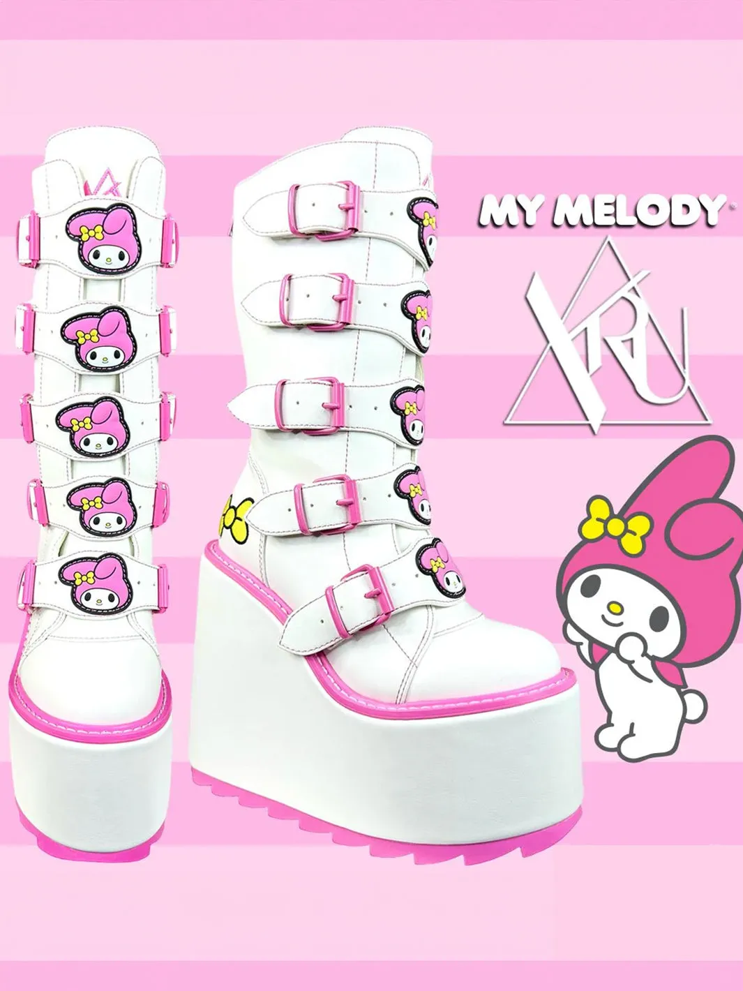 DUNE MY MELODY PLATFORM BOOTS