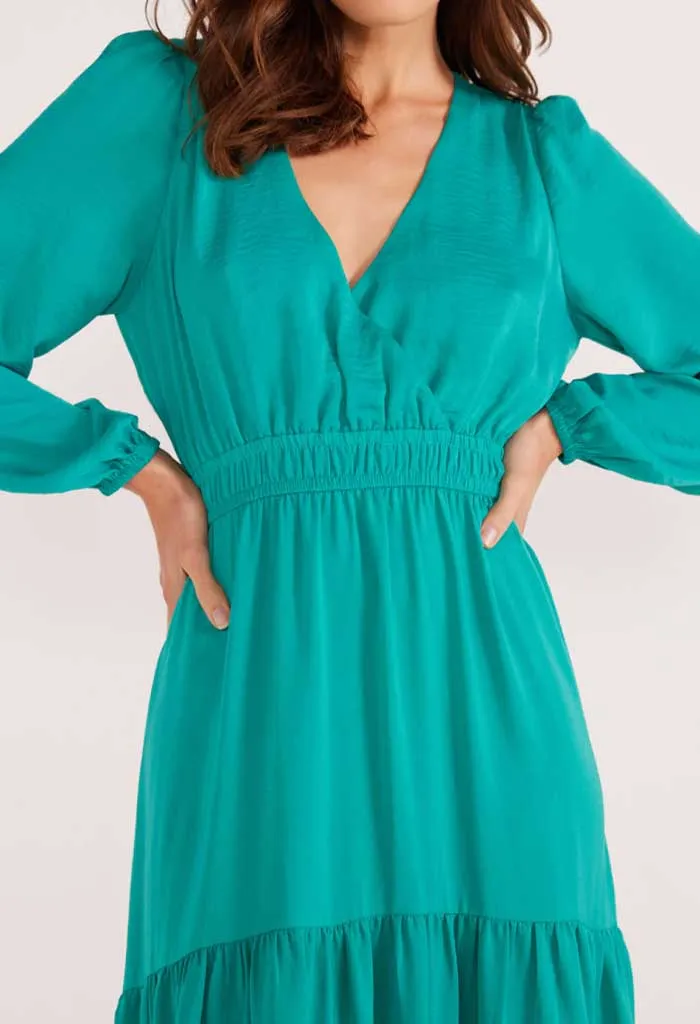 Emma Long Sleeve Midi Dress