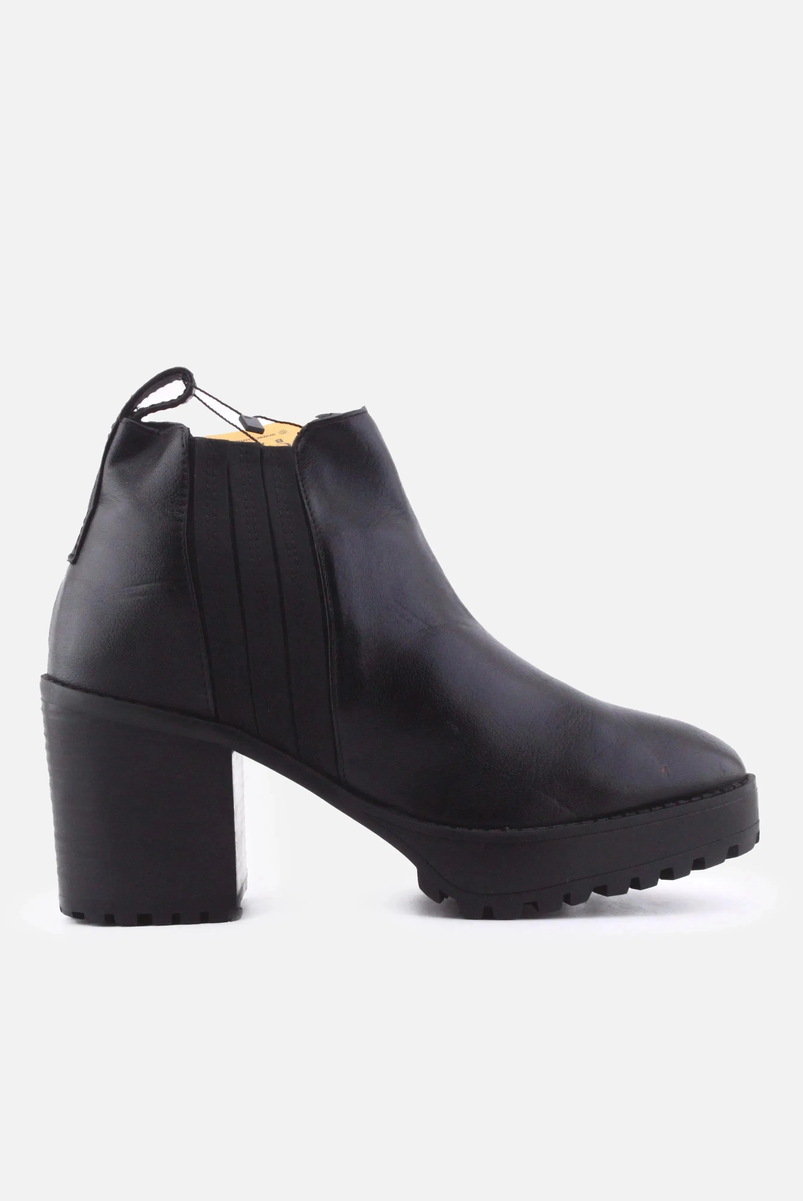 European Brand Stretchable Platform Boots | 100% Authentic Leather