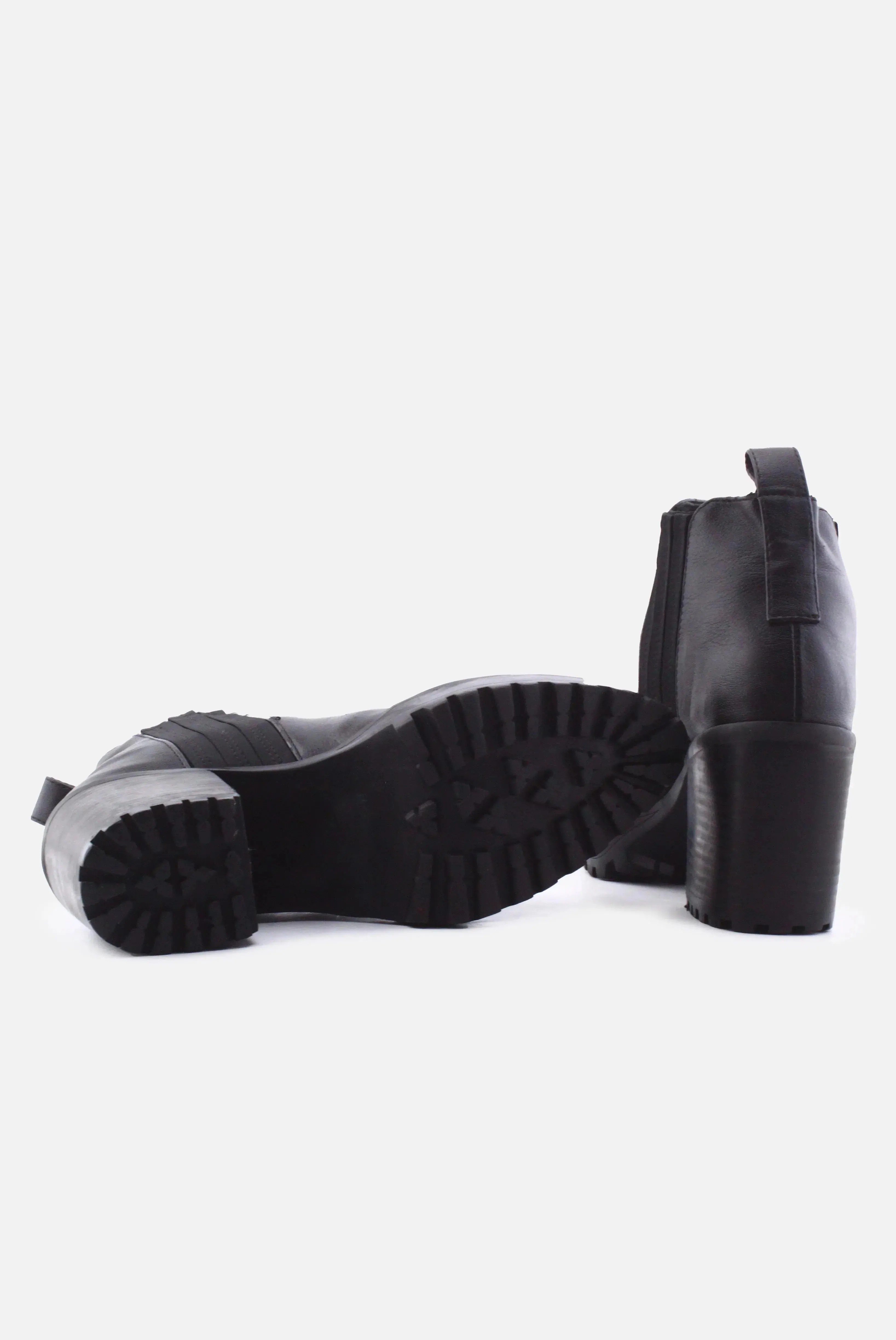 European Brand Stretchable Platform Boots | 100% Authentic Leather