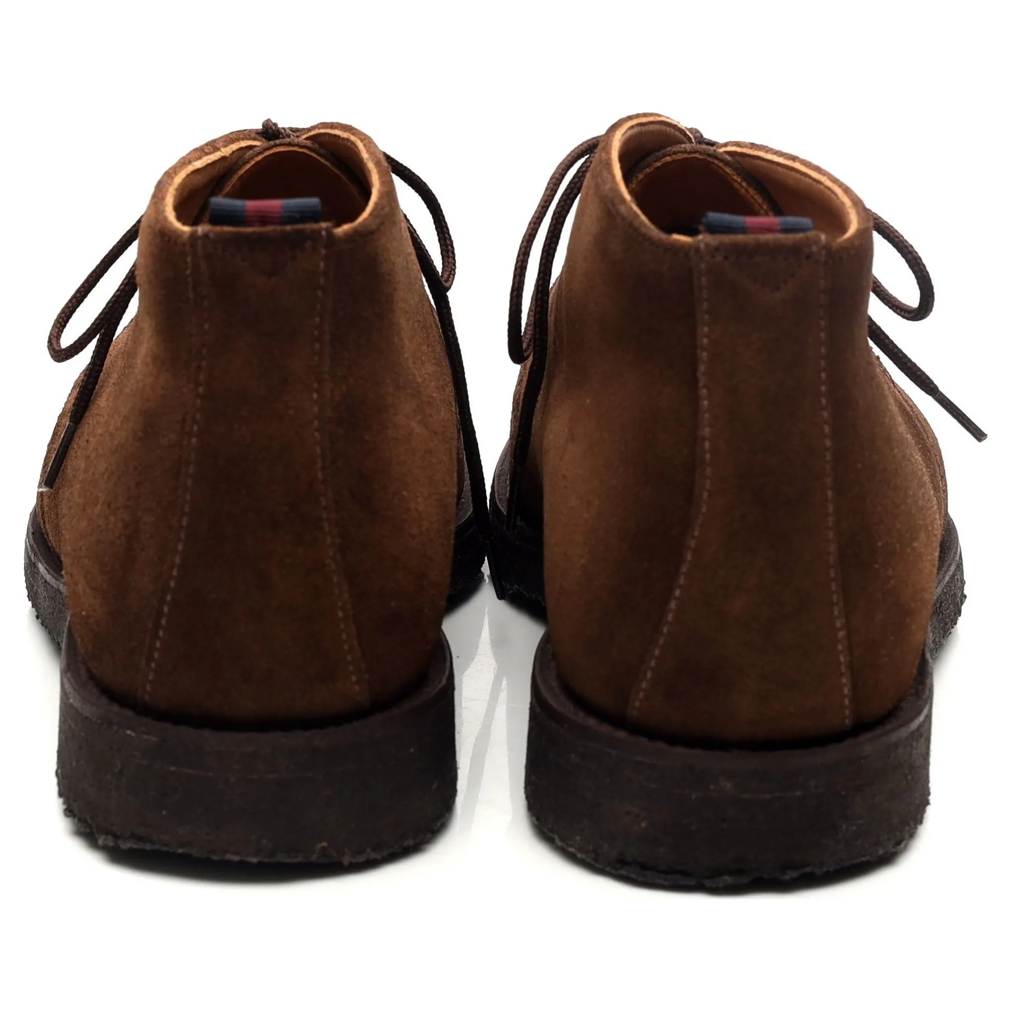 'Finley' Brown Suede Chukka Boots UK 8 F