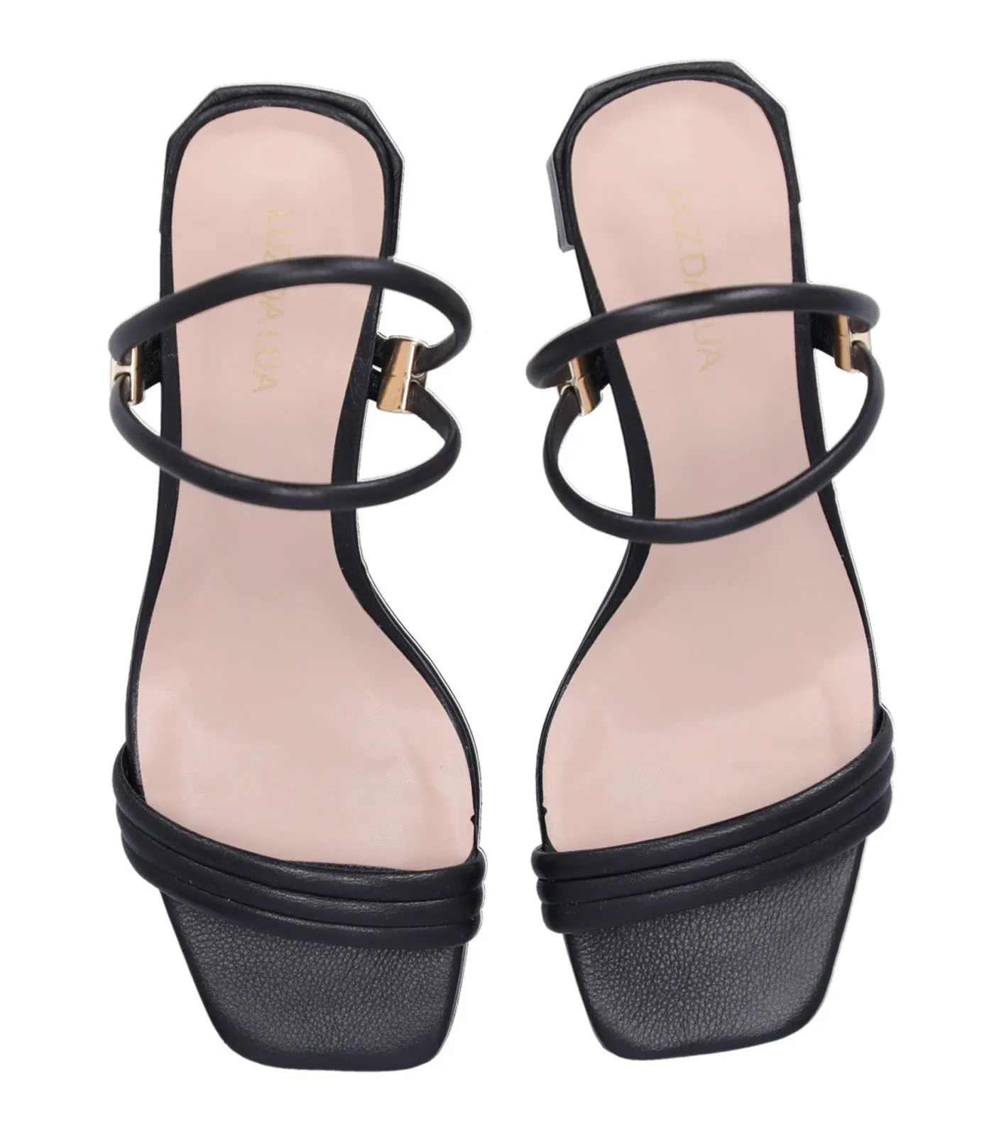 Heeled Sandals Saara Black