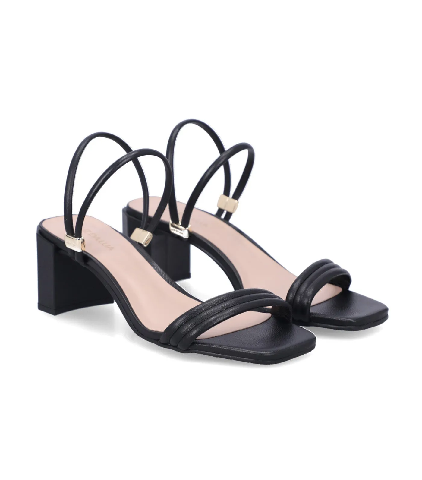 Heeled Sandals Saara Black