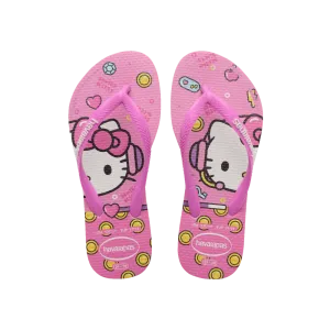 Kids Slim Hello Kitty  Flip Flops