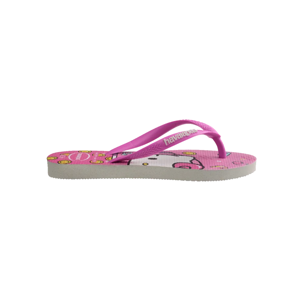 Kids Slim Hello Kitty  Flip Flops