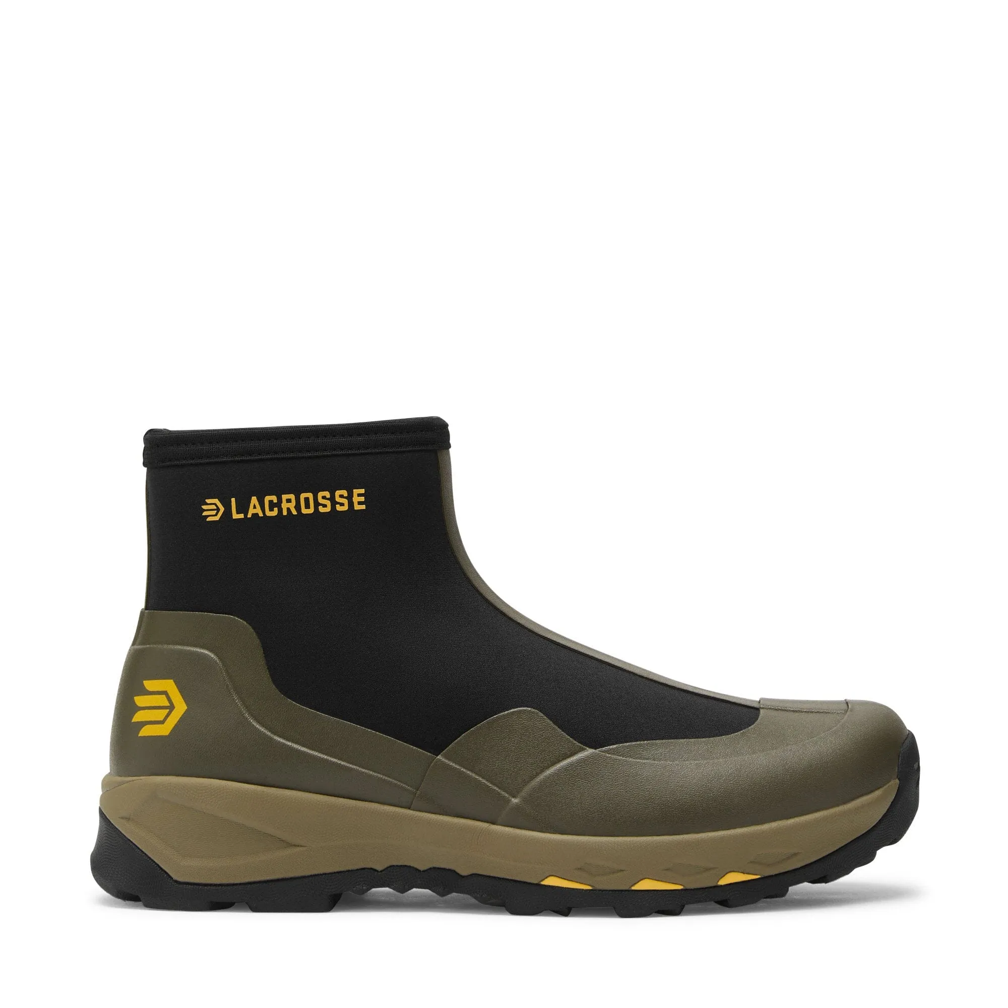 Lacrosse Men's - 6" AlphaTerra Waterproof Rubber Boots - Stone Olive