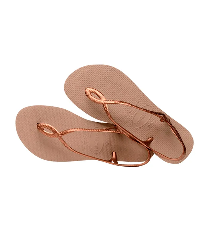 Luna Sandals Rose Gold/Rose Gold