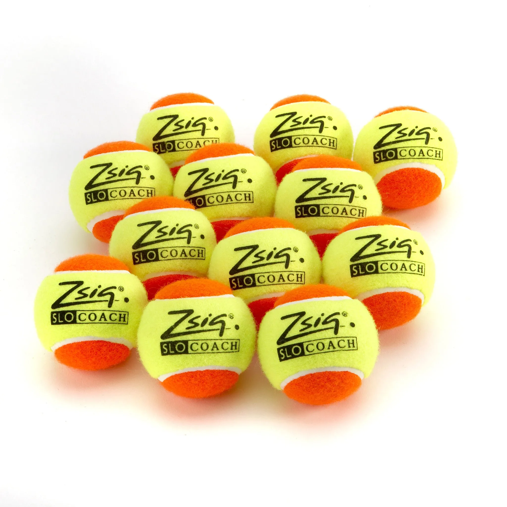 Mini Tennis | Orange Stage | SLOcoach Orange Balls | Bag of 5 Dozen (60)