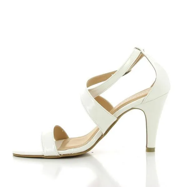 Misano Savvy White Heel