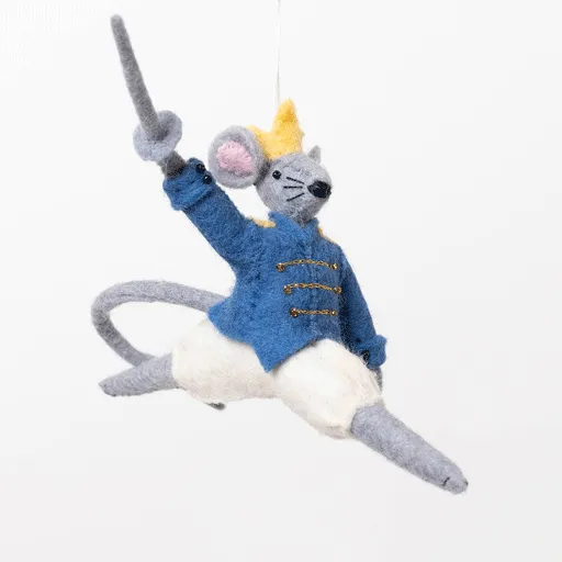 Nutcracker Ballet Mouse King Ornament