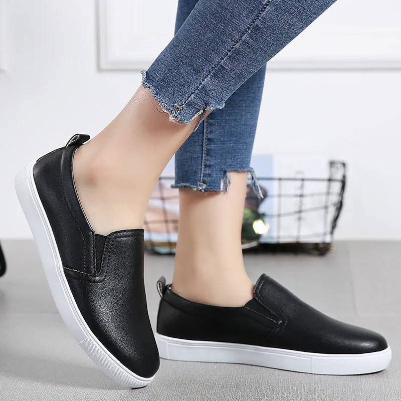 Owlkay Women Platform Loafers