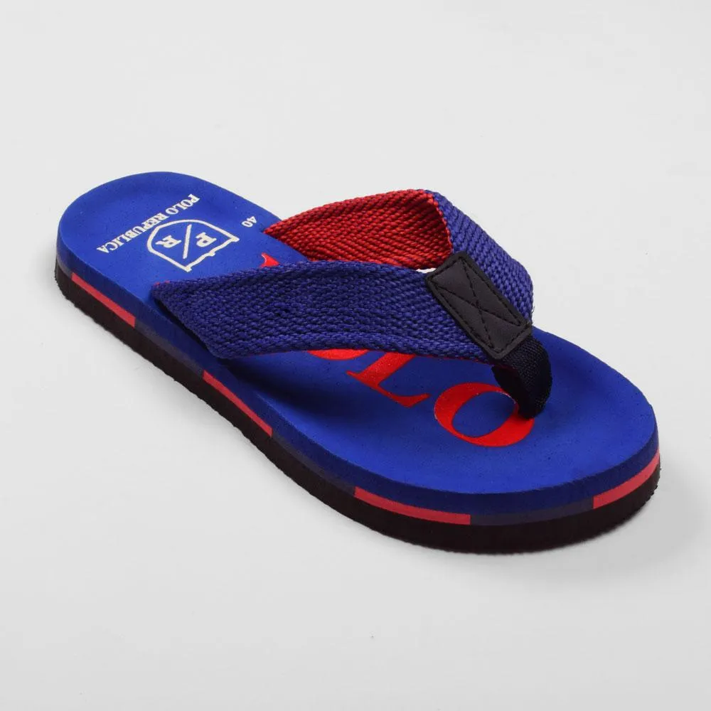 Polo Republica Men's Strider Ultra-Light Soft Flip Flops Slippers