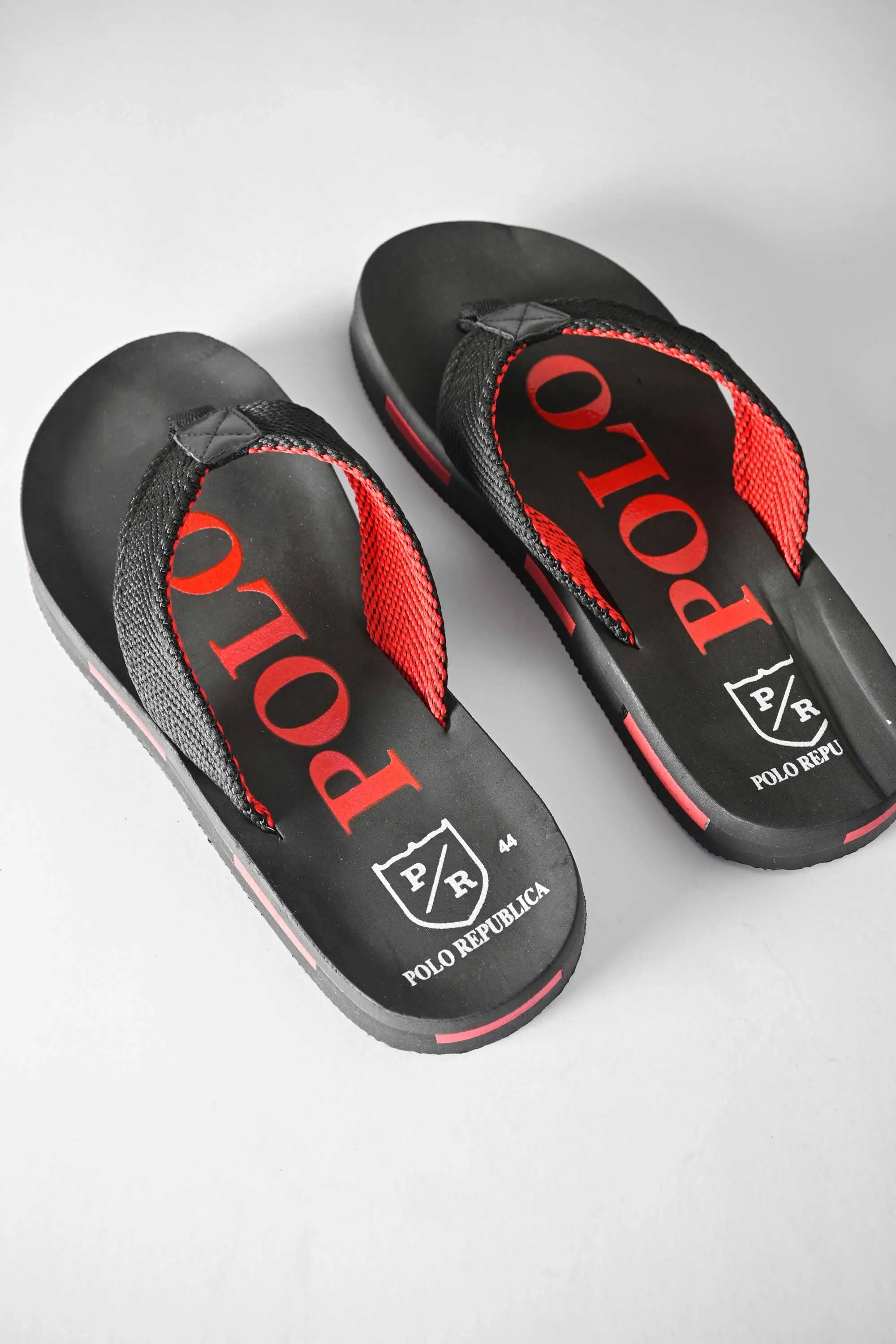 Polo Republica Men's Strider Ultra-Light Soft Flip Flops Slippers