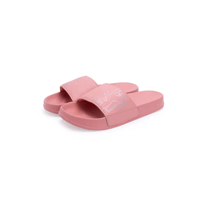 RedTape Women Coral Pink Sunnies Sliders