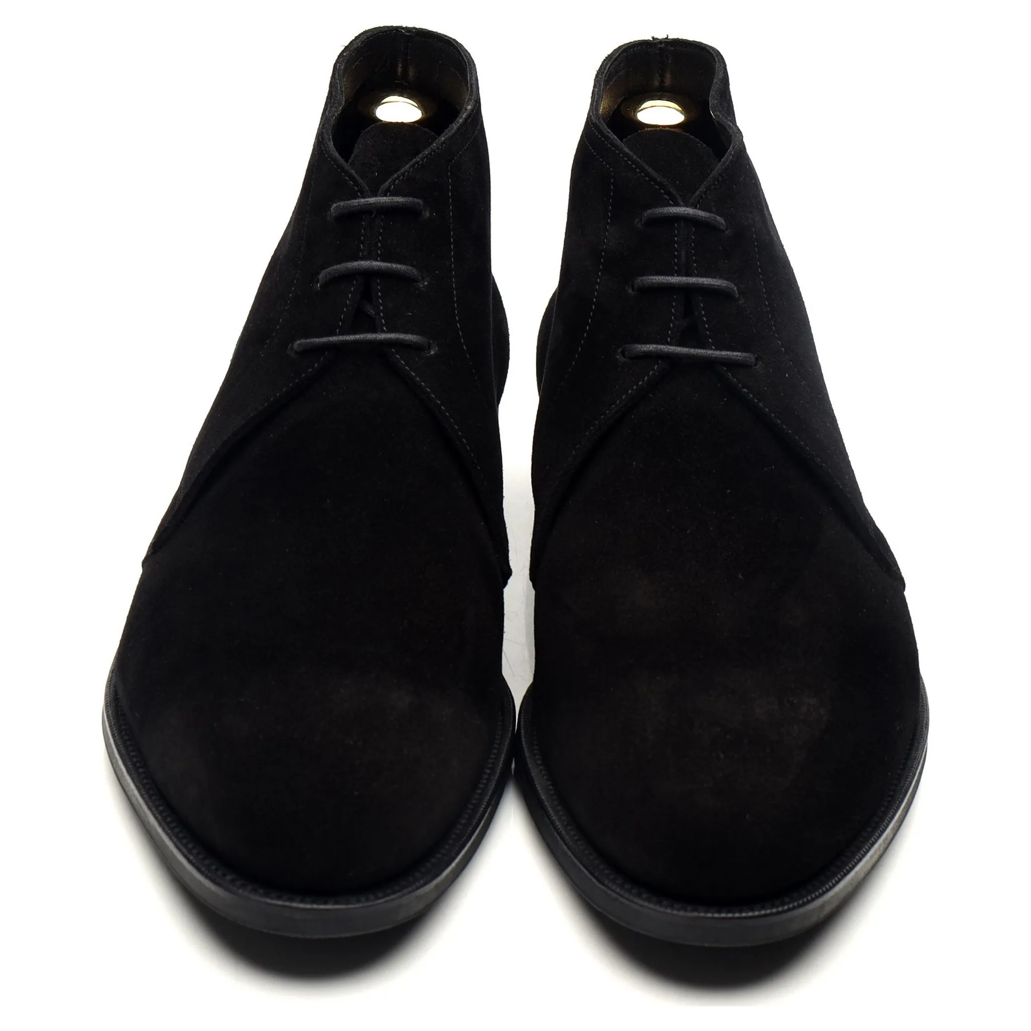 'Shanklin' Black Suede Chukka Boots UK 9 E