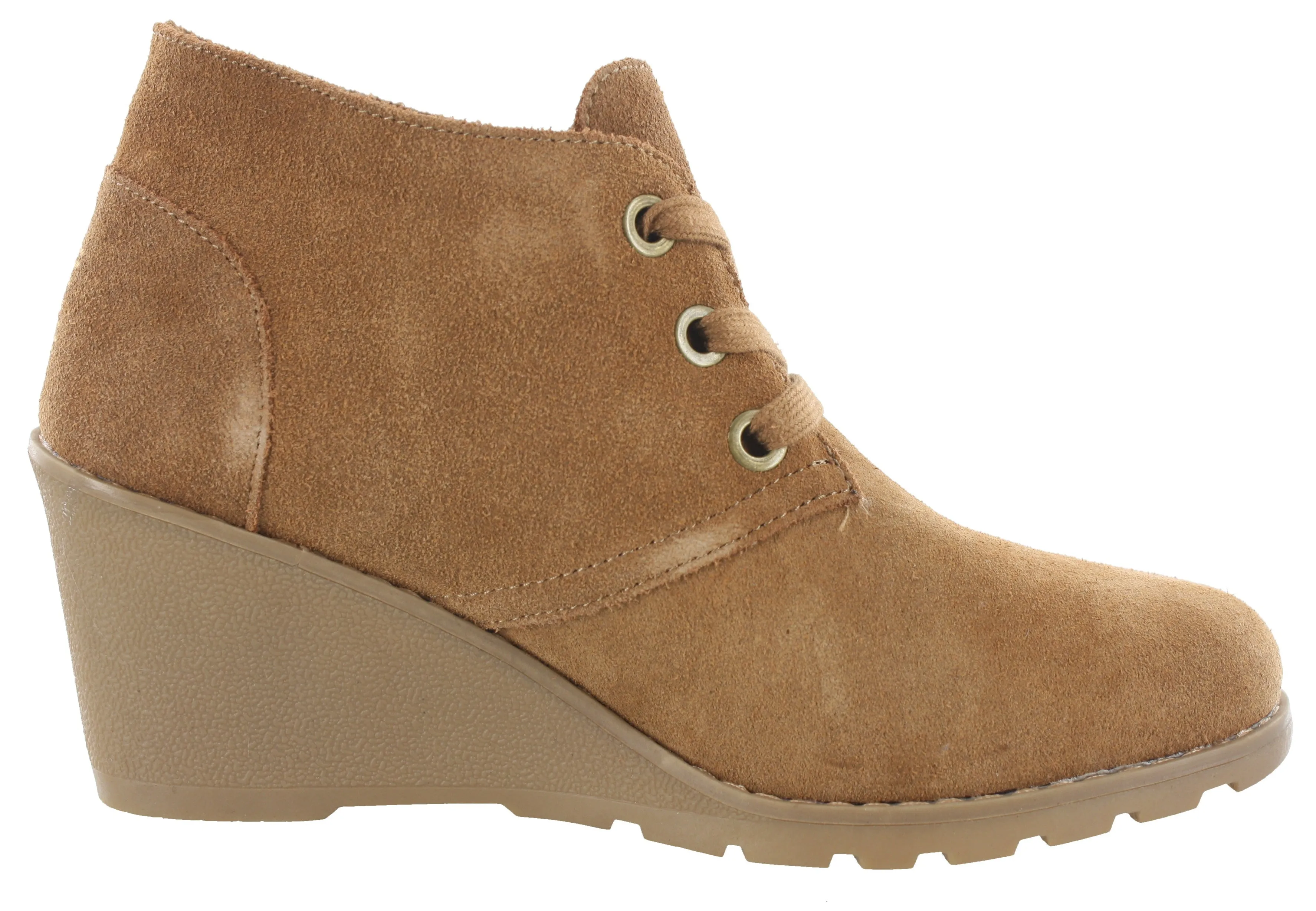 Skechers Women Tumble Weed Ghost Town Wedge Ankle Chukka Boots