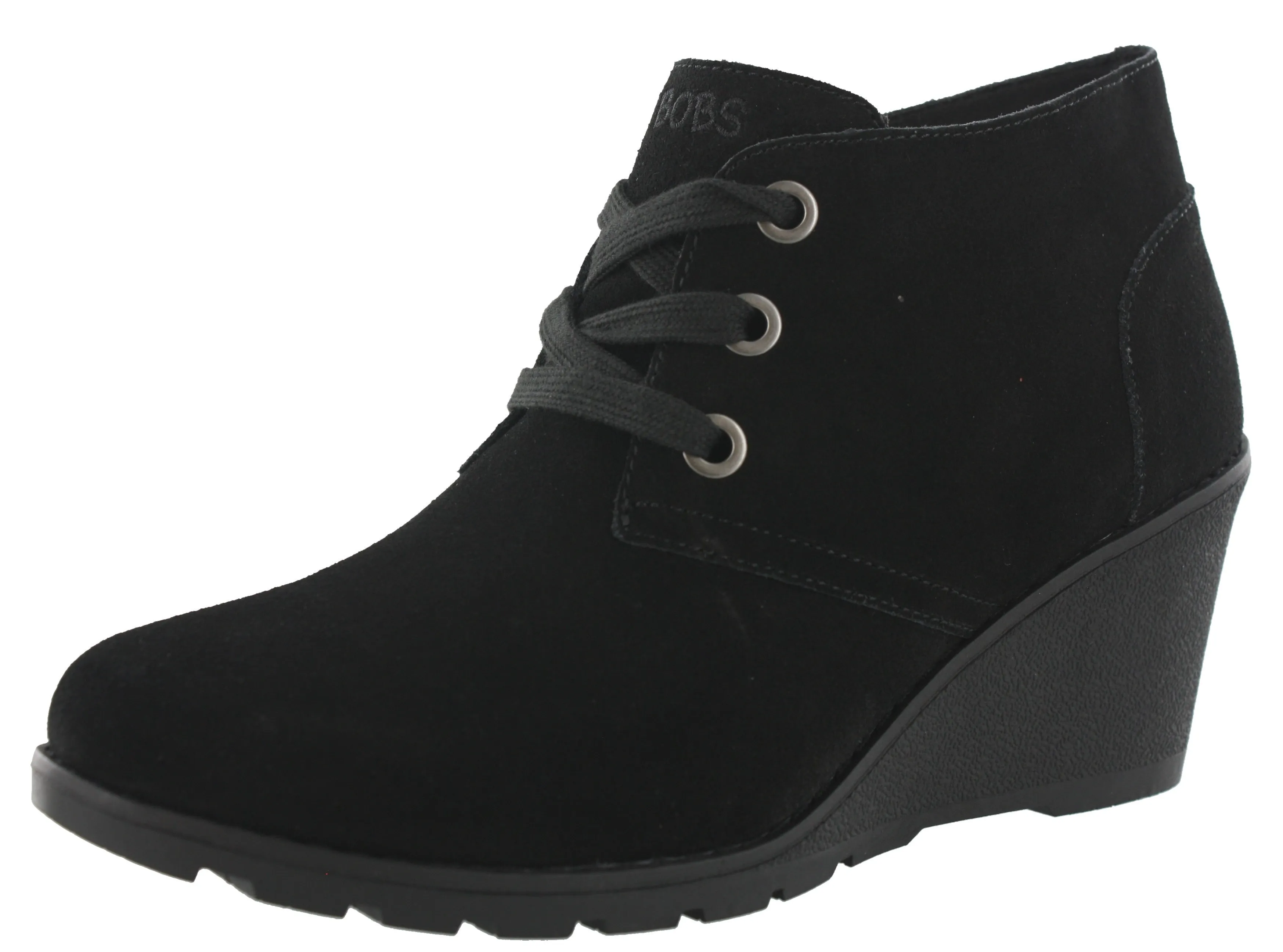 Skechers Women Tumble Weed Ghost Town Wedge Ankle Chukka Boots