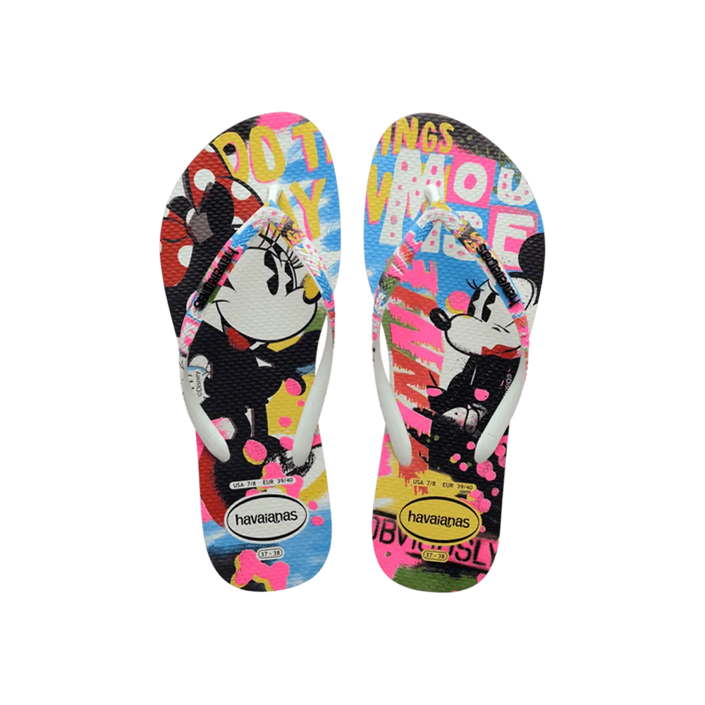 Slim Disney Stylish Flip Flops