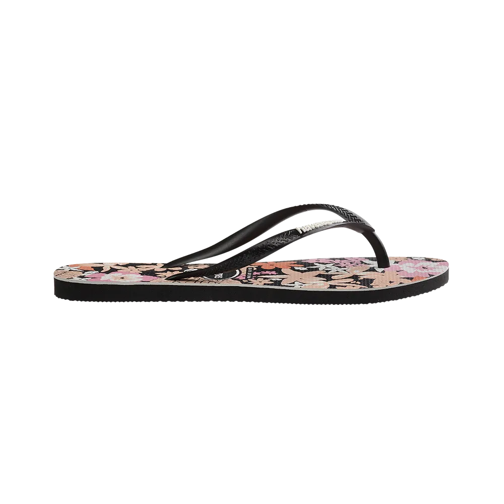 Slim Ditsy Bloom Flip Flops