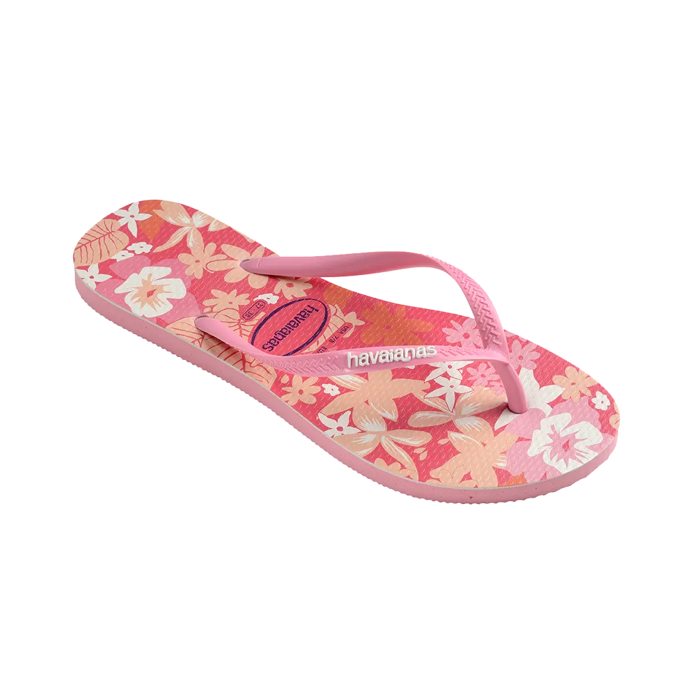 Slim Ditsy Bloom Flip Flops