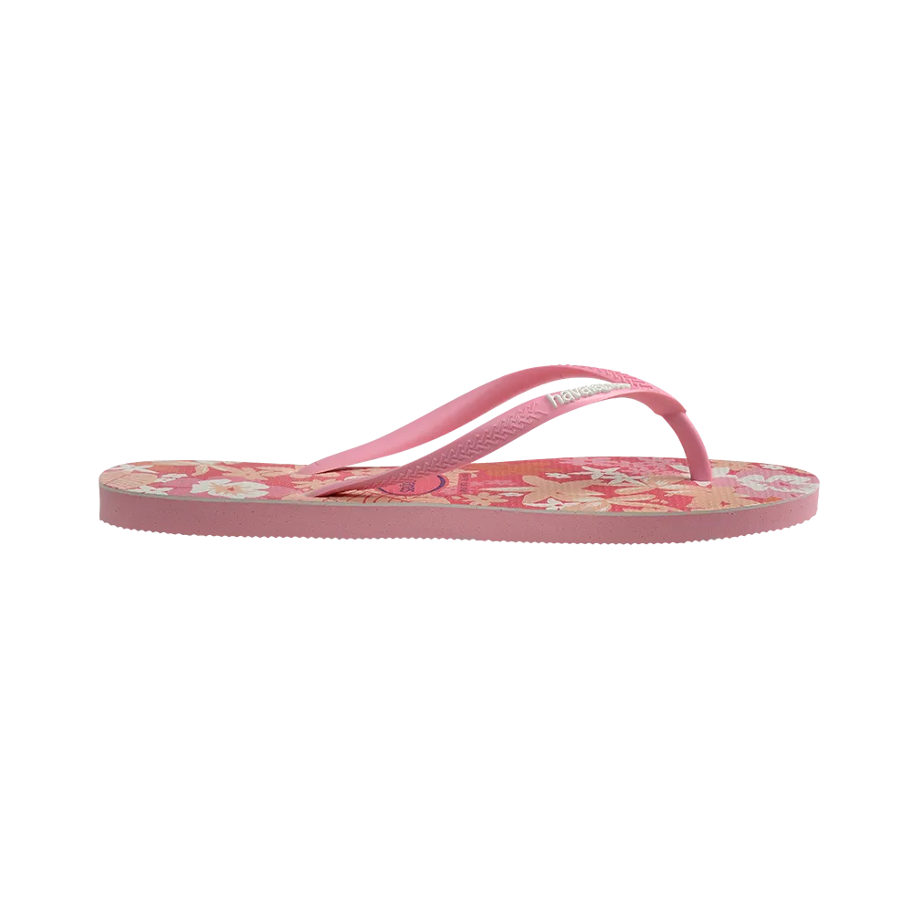 Slim Ditsy Bloom Flip Flops