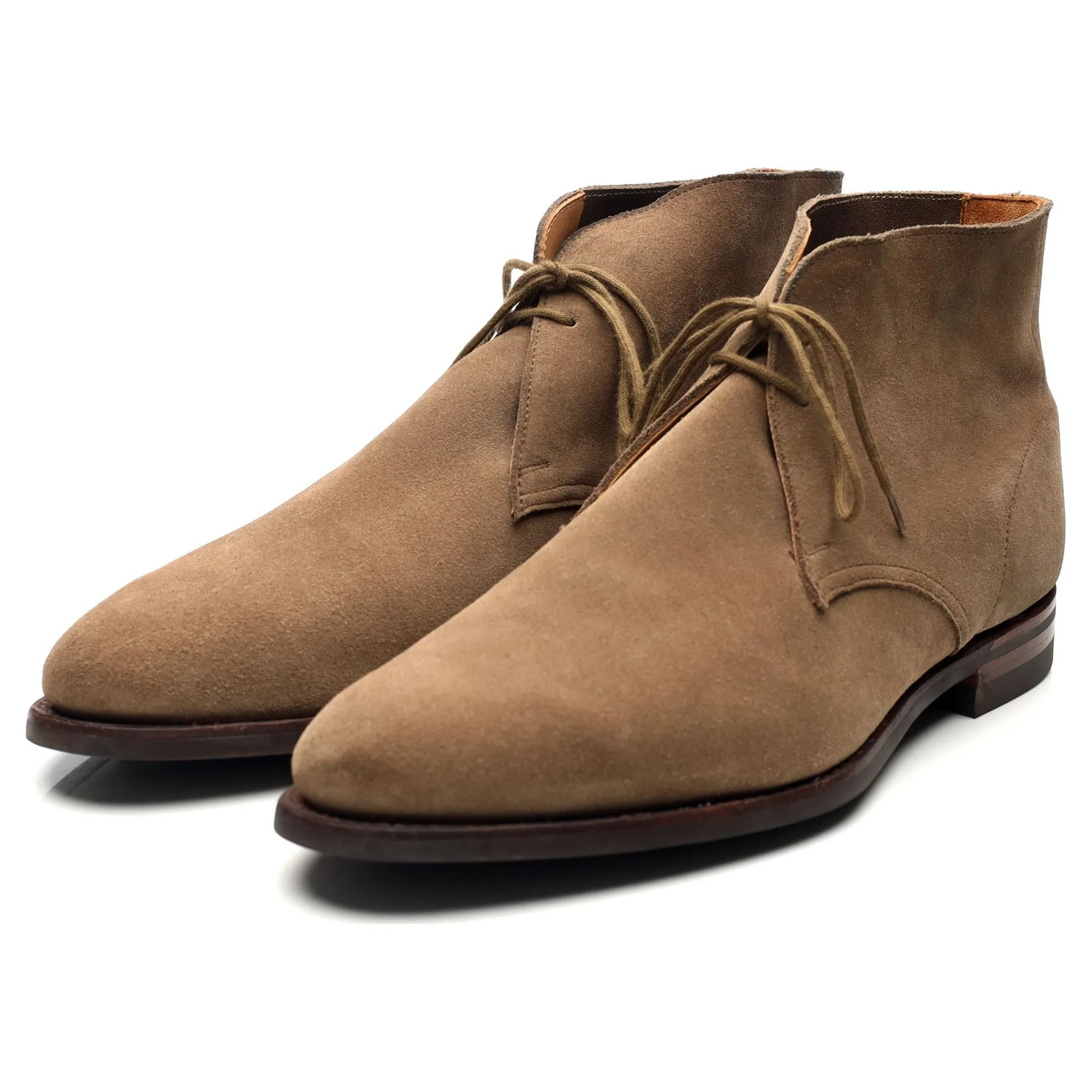 'Sulgrave' Stone Suede Chukka Boots UK 8.5 E