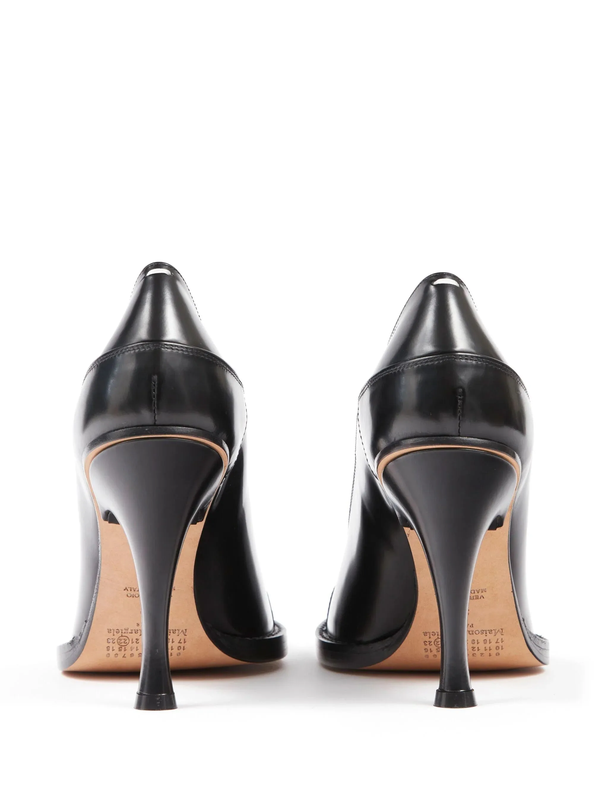 Tabi Heels - Patent Black