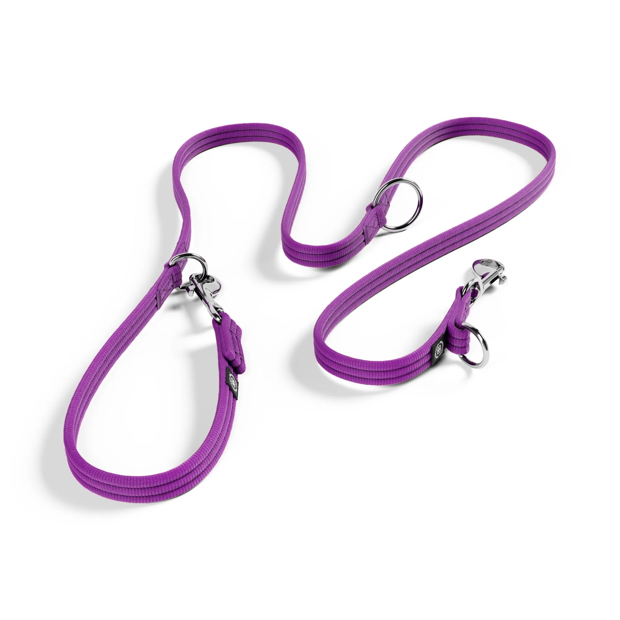 Training Double Ended Dog Lead | 2m Length -  Purple