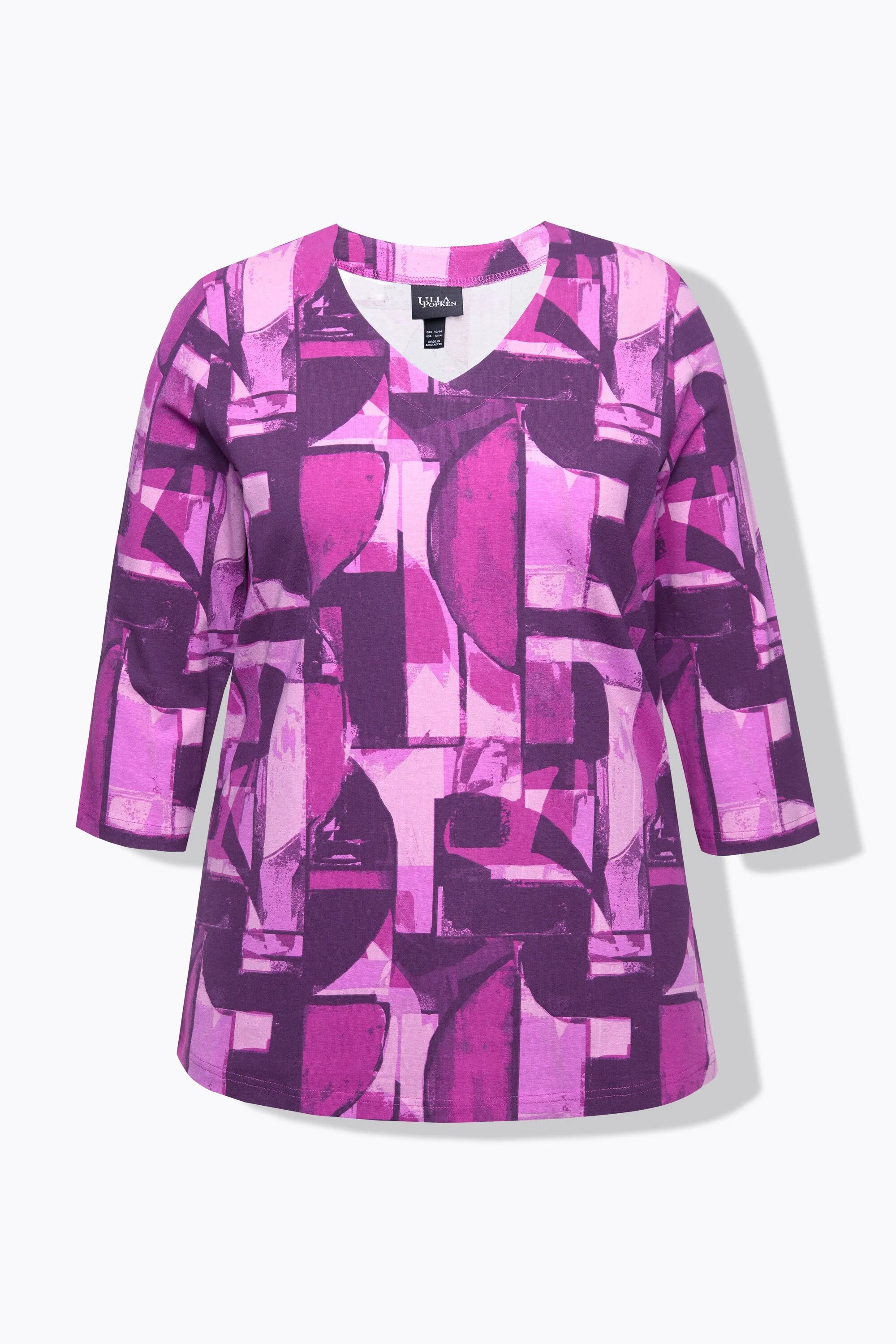 Ulla Popken Top in Pink Graphic