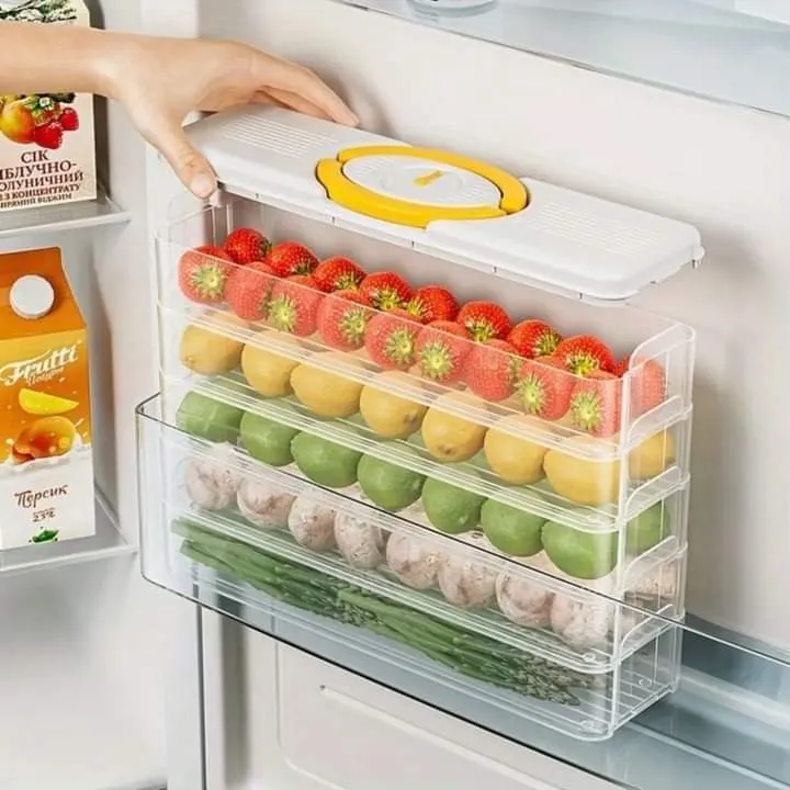 VERSATILE MULTI-LAYERS FOOD STORAGE CONTAINER