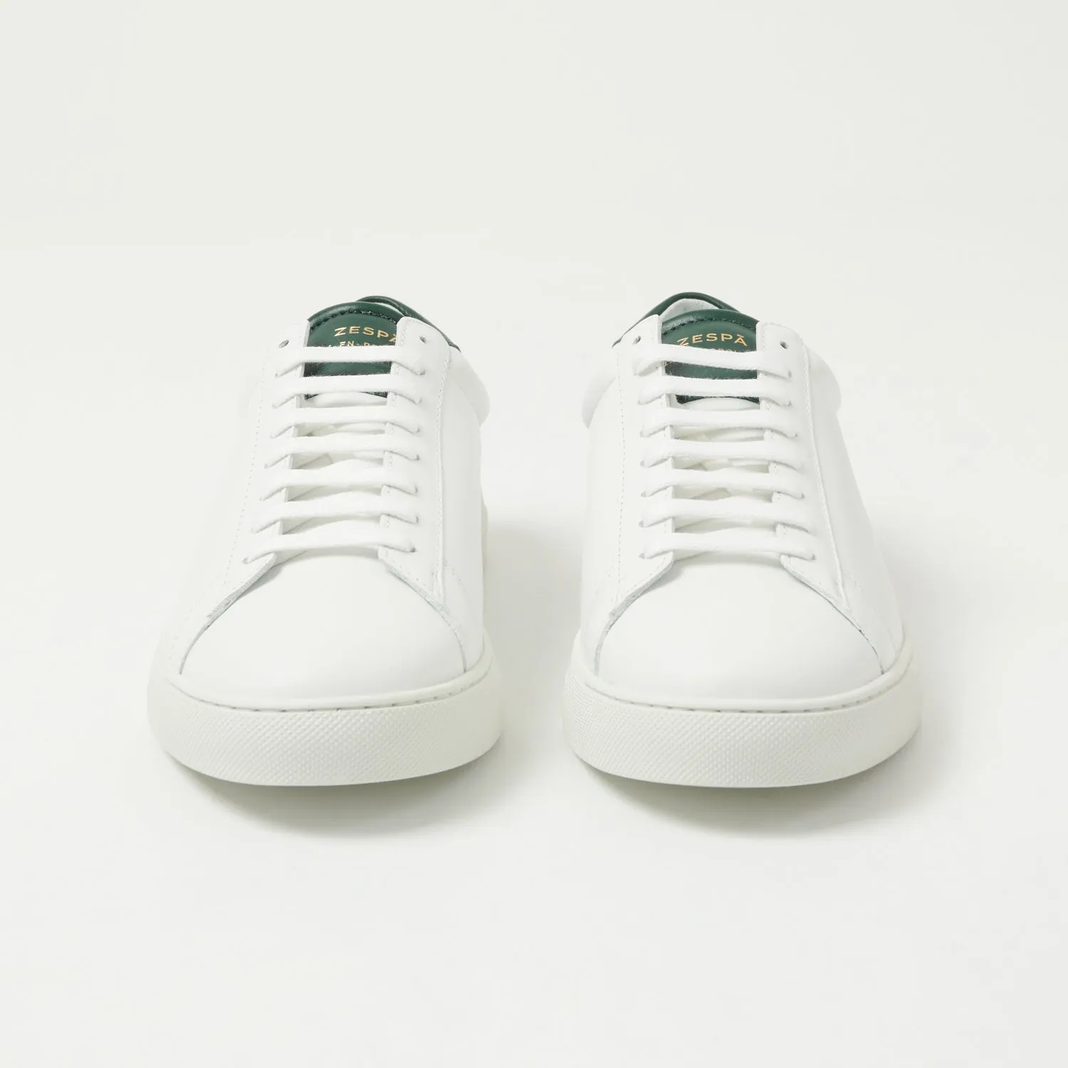 Zespa ZSP4 Sneaker - White/Dark Green